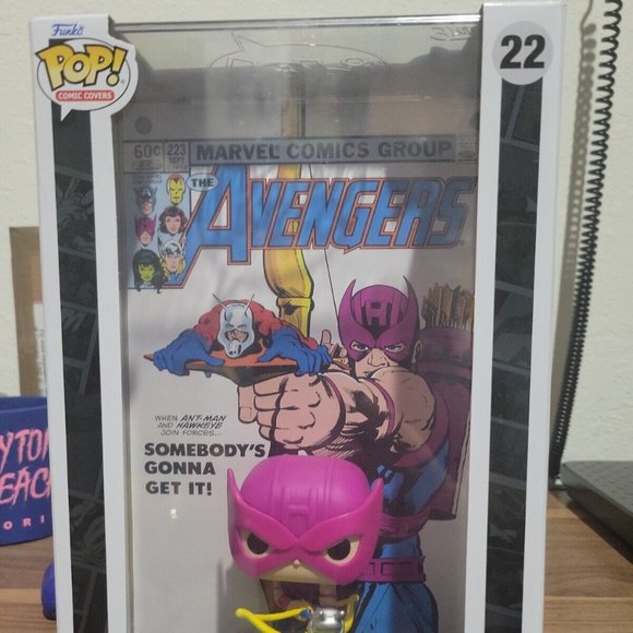 Hawkeye & Any-Man Funko Pop Marvel Comic Book Covers 22 - Picture 5 of 6